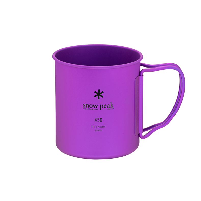 Ti-Single 450 Anodized Cup