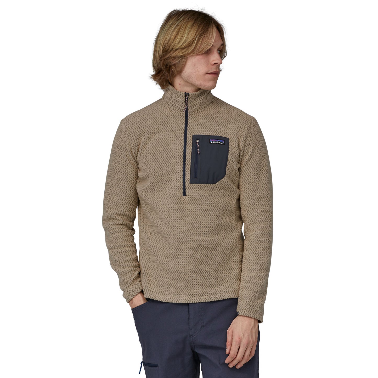 M's R1 Air Zip Neck