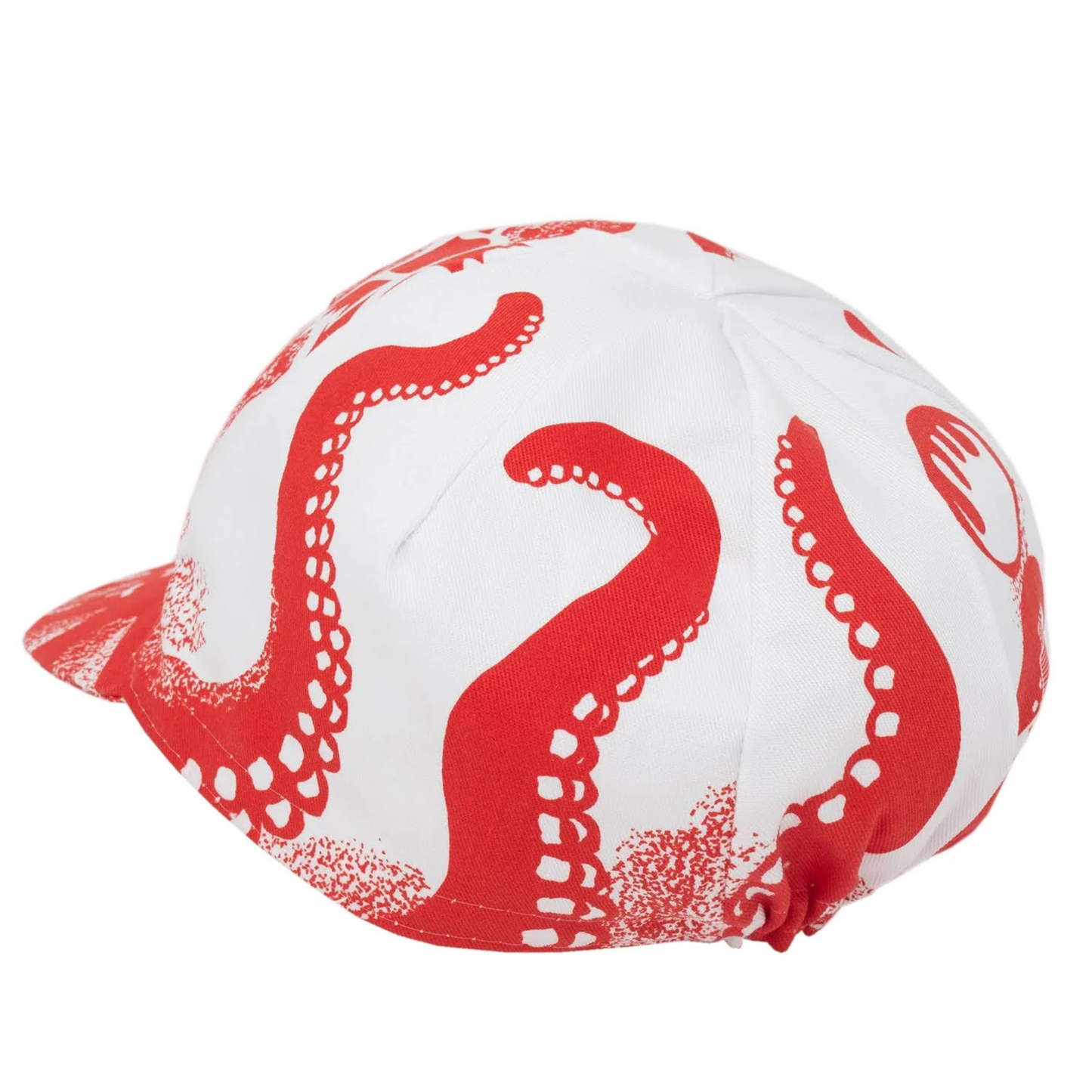 SimWorks Art Collective Tako Party cycling cap back view