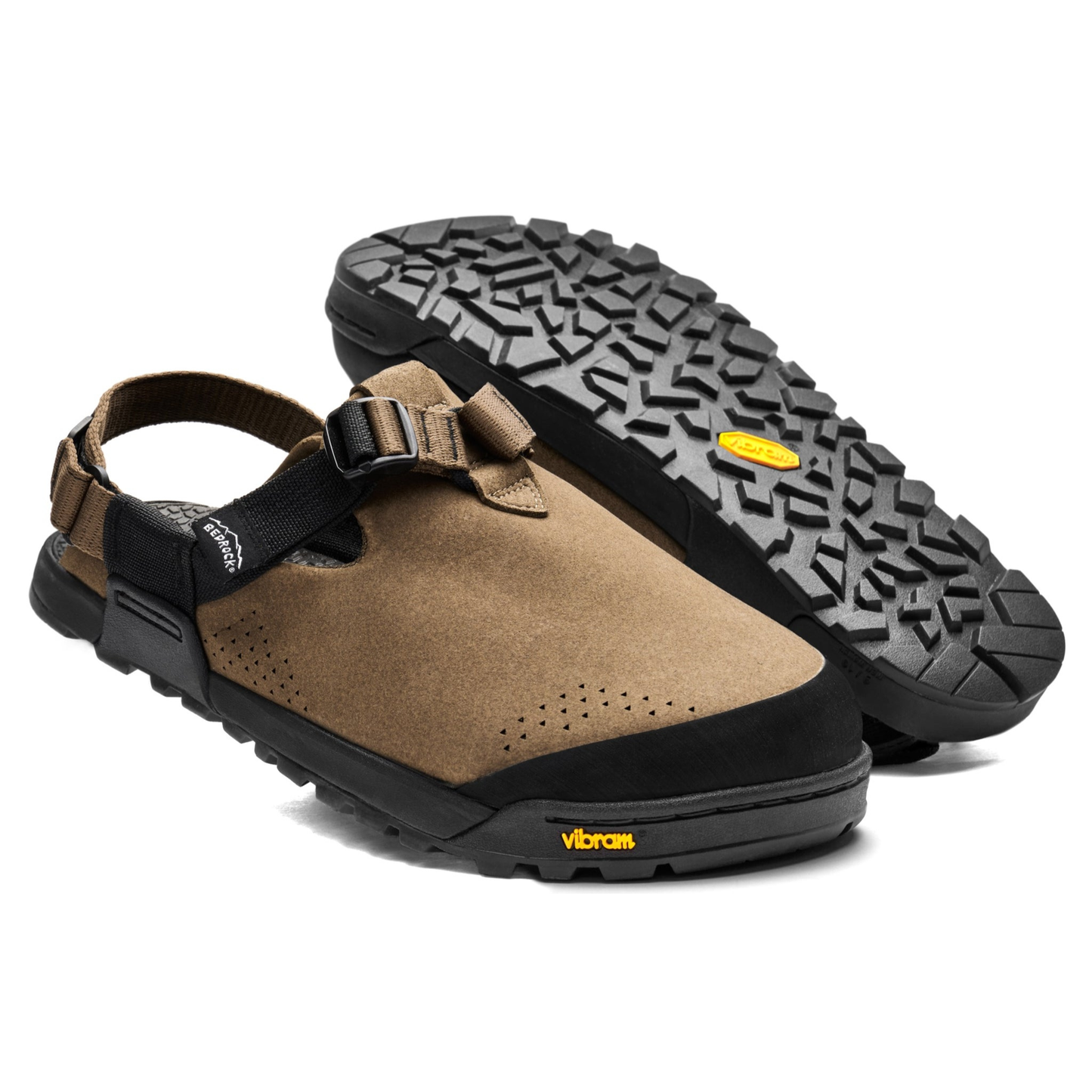 Synthetic Suede Mountain Clog
