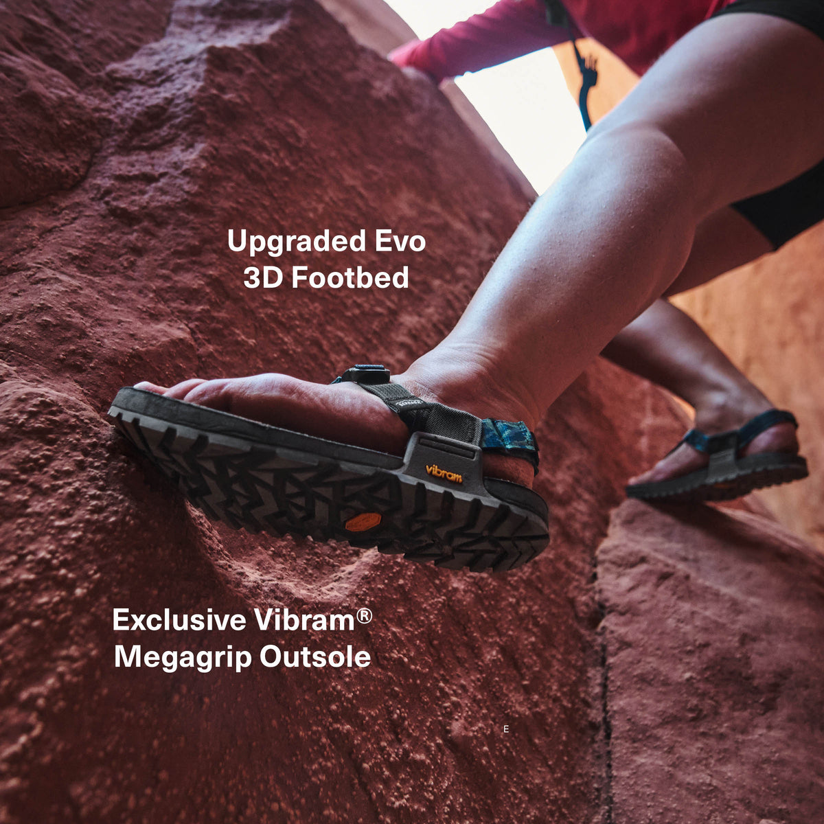 Bedrock Cairn Evo 3D Pro on red rock
