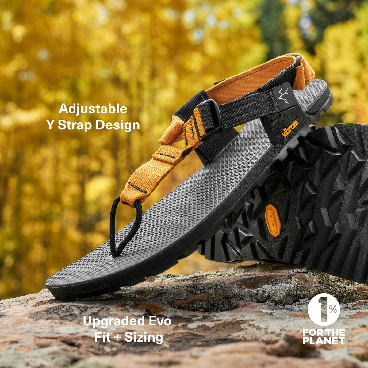 Bedrock Sandals Cairn Evo Sandals on Rocky Surface