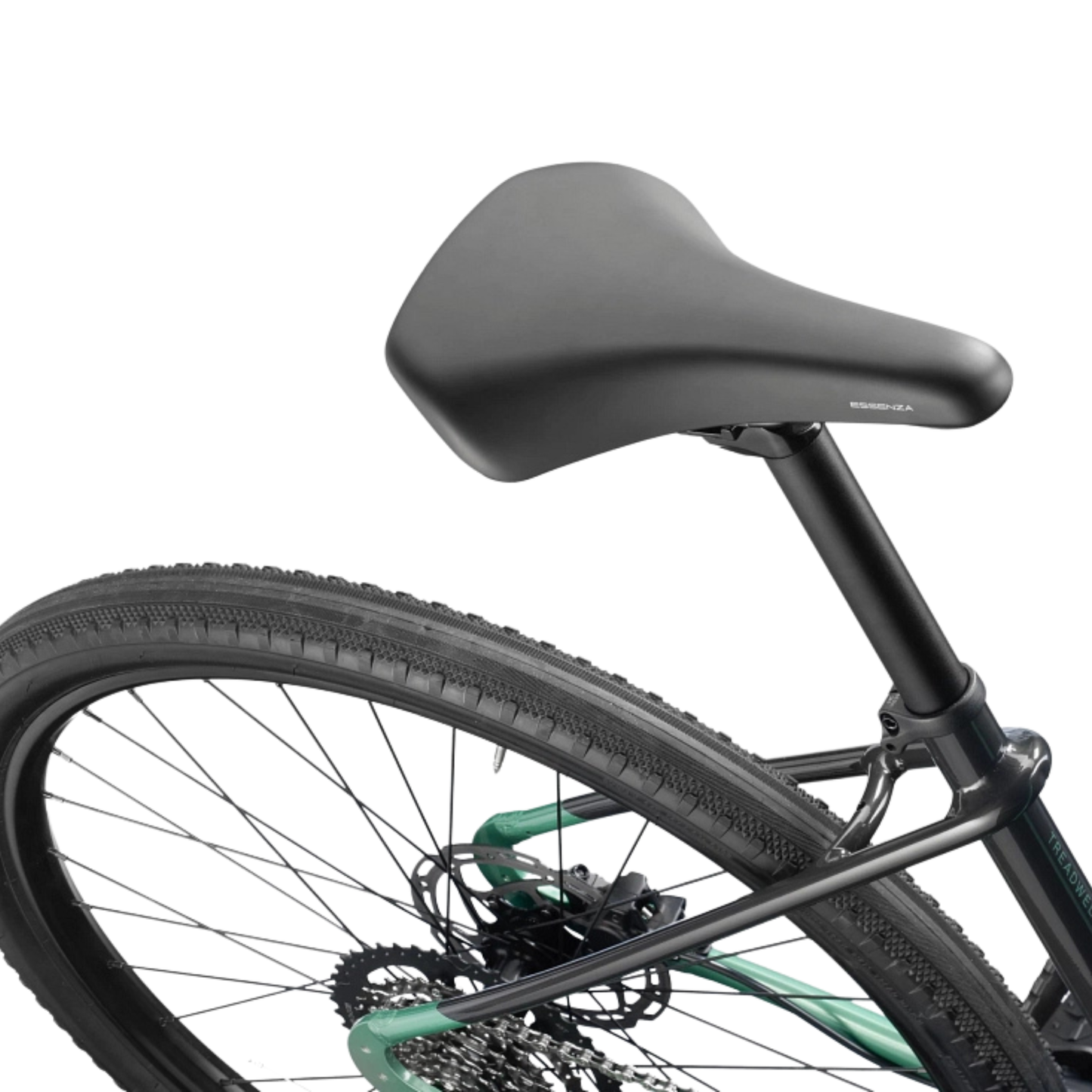 Cannondale Treadwell 2 Low StepThru saddle and rear wheel detail