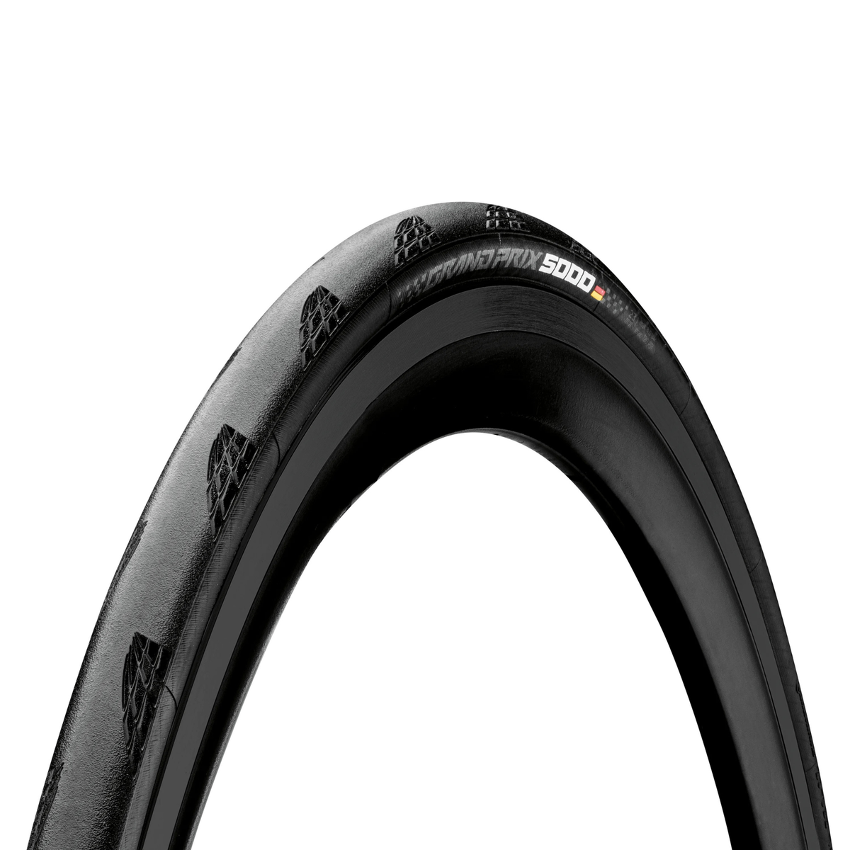 Continental Grand Prix 5000 clincher tires on white background