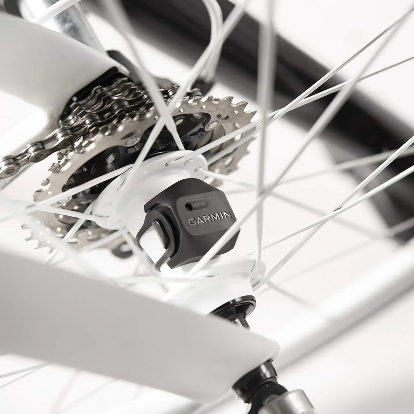 Garmin Speed Sensor 2 hub mounted