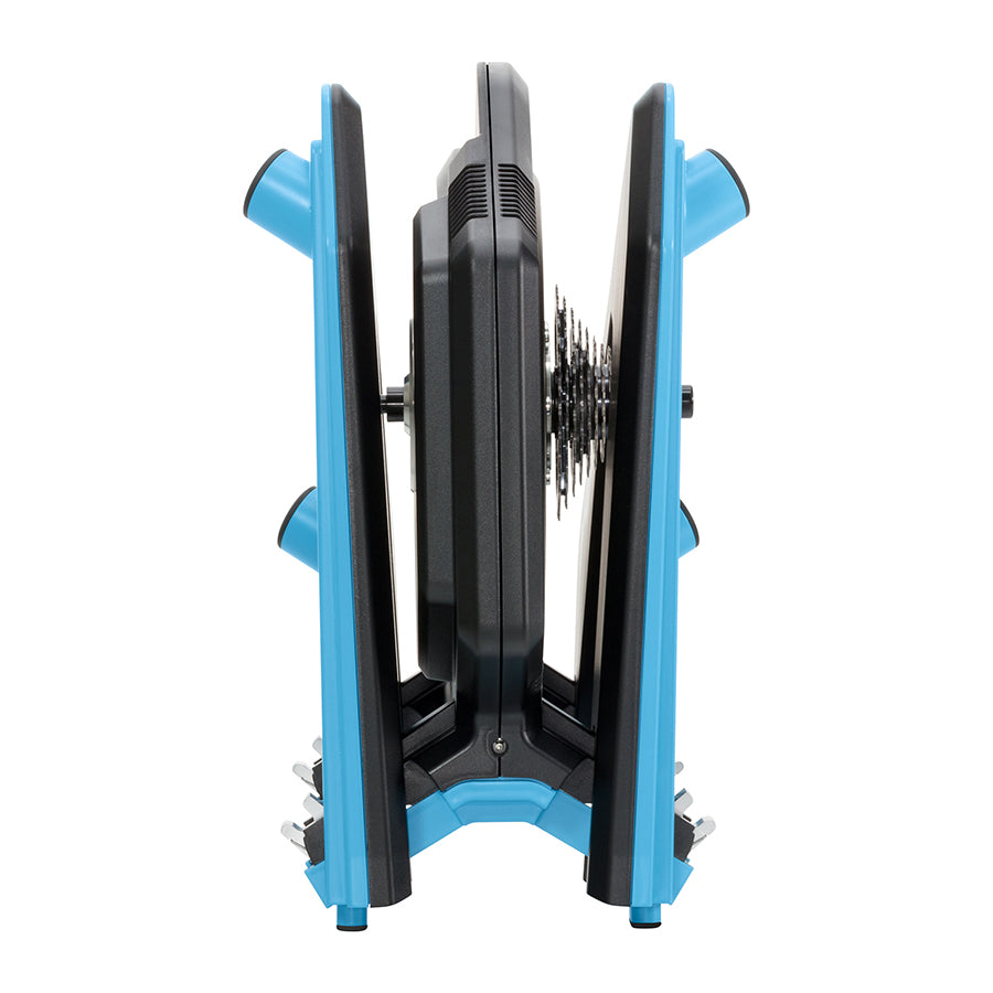 Garmin Tacx NEO 2T Smart Trainer Magnetic folded for storage back view