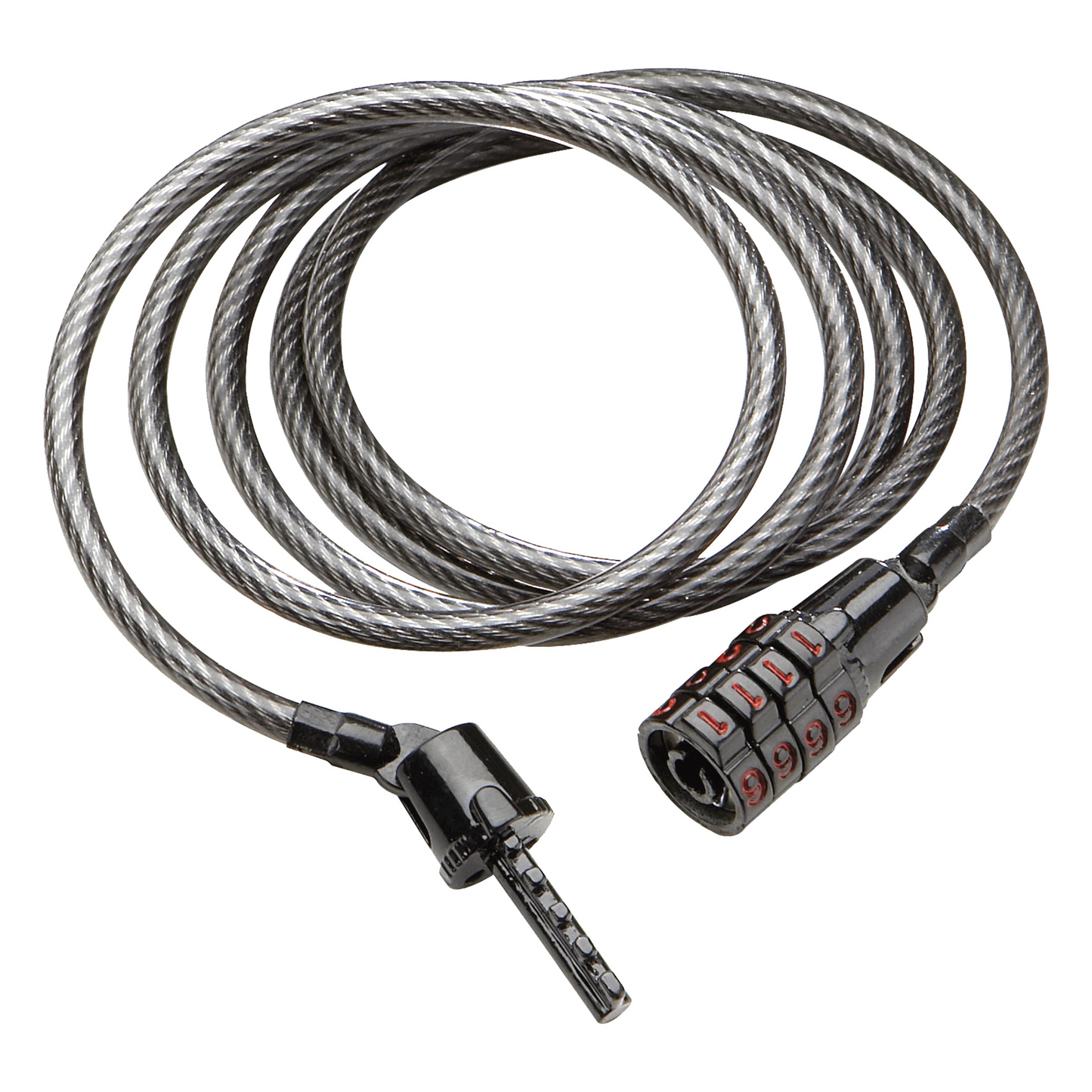 Kryptonite Keeper 512 self-coiling combo cable lock