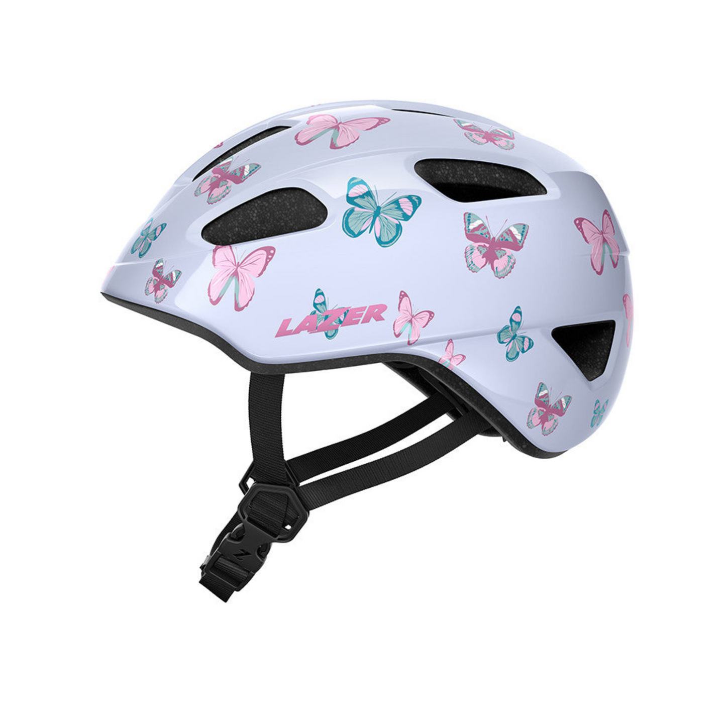 Lazer Nutz KinetiCore 2.0 kids helmet butterfly colour