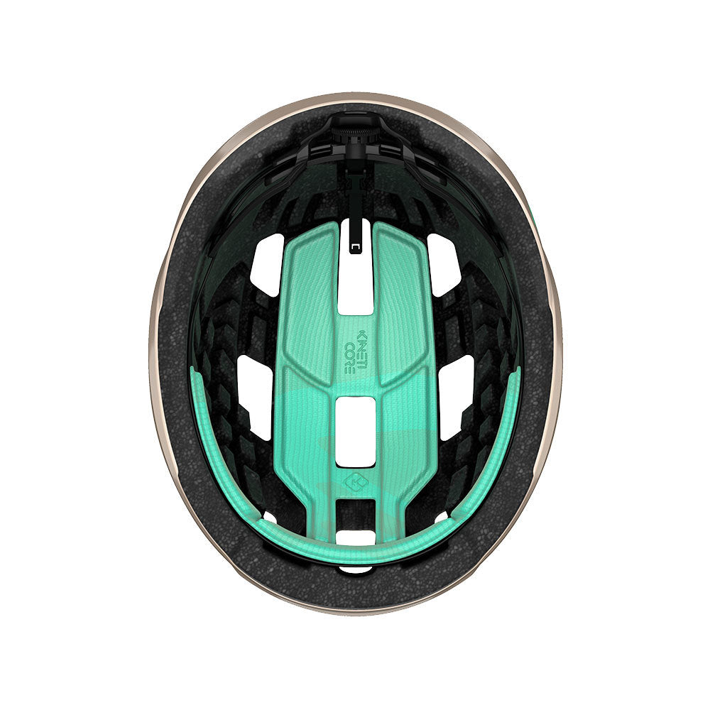 Lazer Tonic KinetiCore helmet Frozen Violet internal padding view