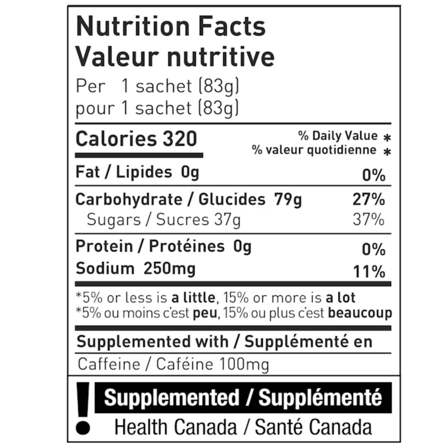 Drink Mix 320 Caf 100