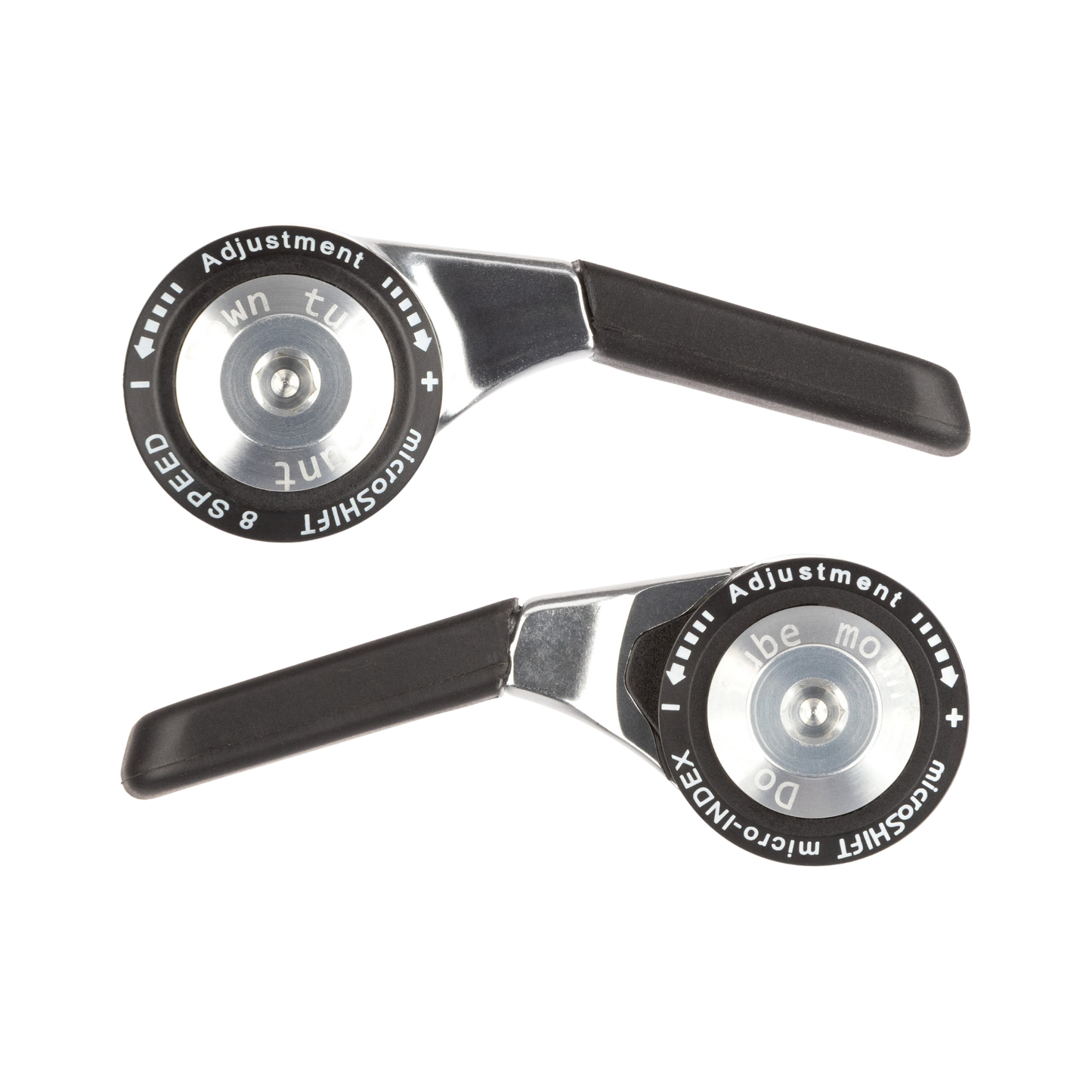 microSHIFT SL-D08 left friction and right indexed levers