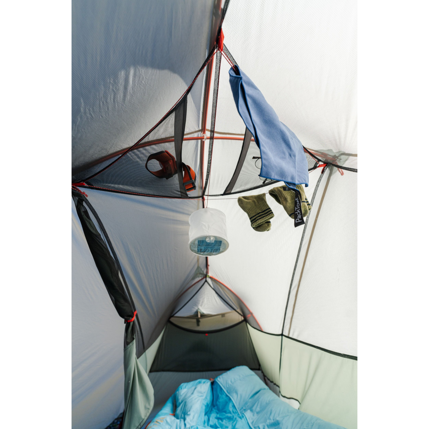 MSR Hubba Hubba LT 1‑Person Tent inner gear fly highlight