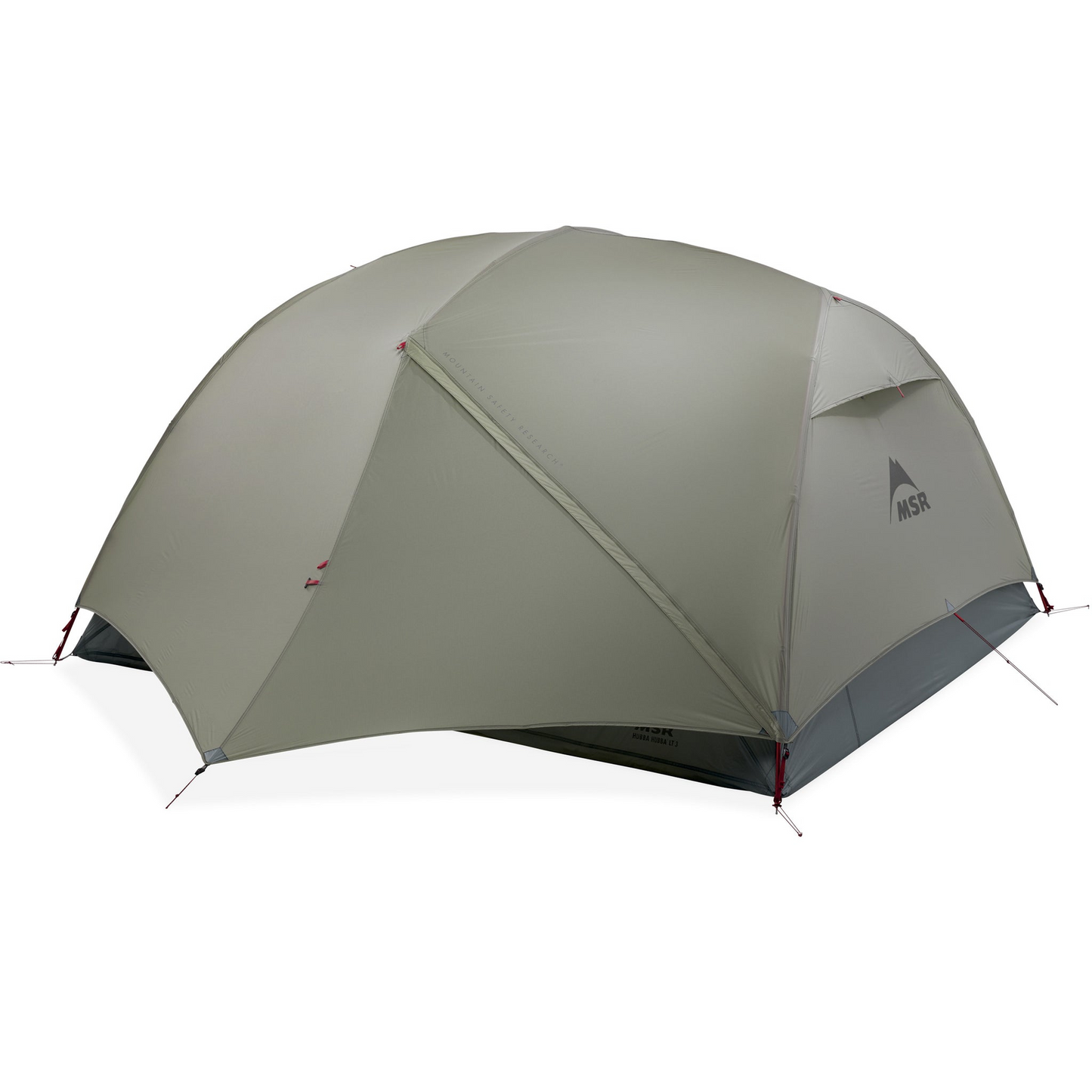 MSR Hubba Hubba LT 3‑Person Tent pitched with rain fly closed