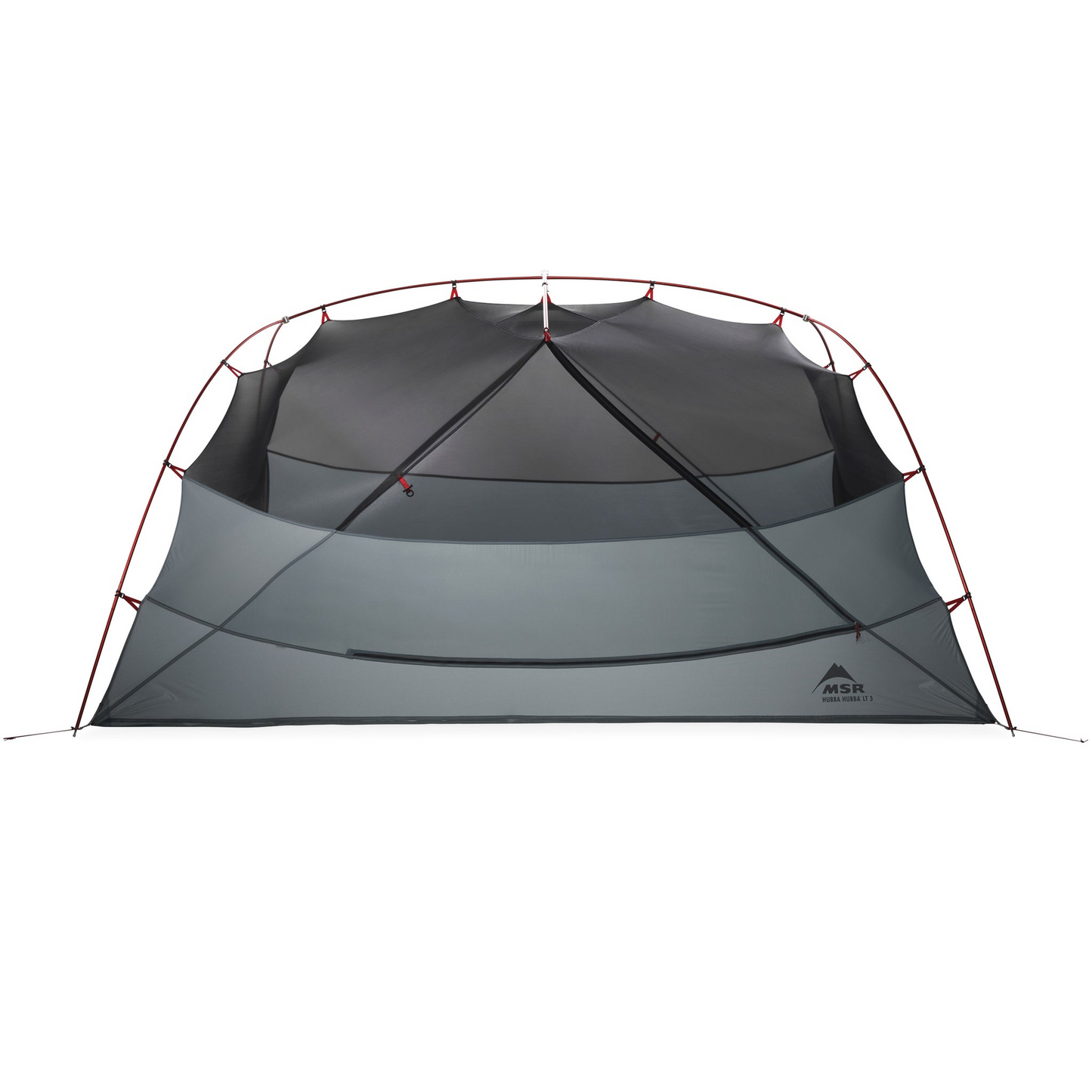 MSR Hubba Hubba LT 3‑Person Tent pitched side view