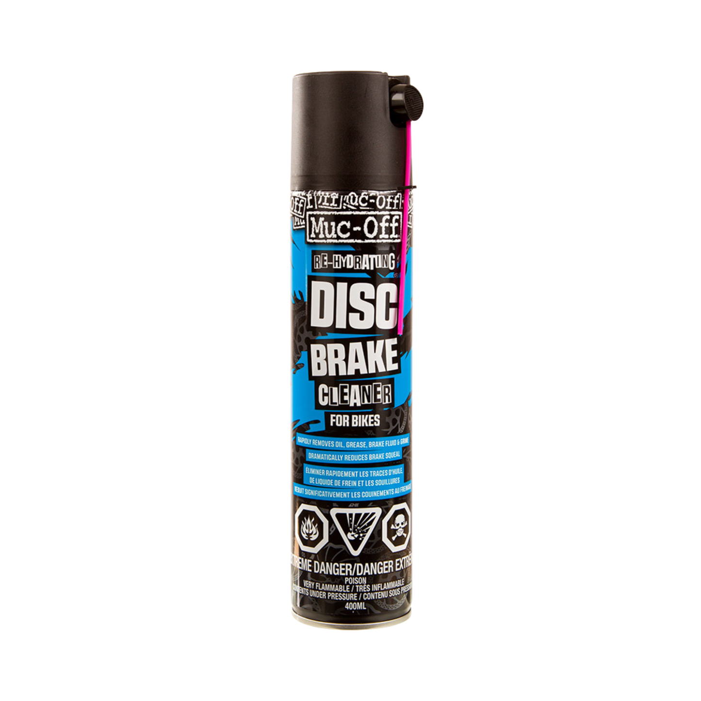 Muc Off Disc Brake Cleaner 400ml can front view