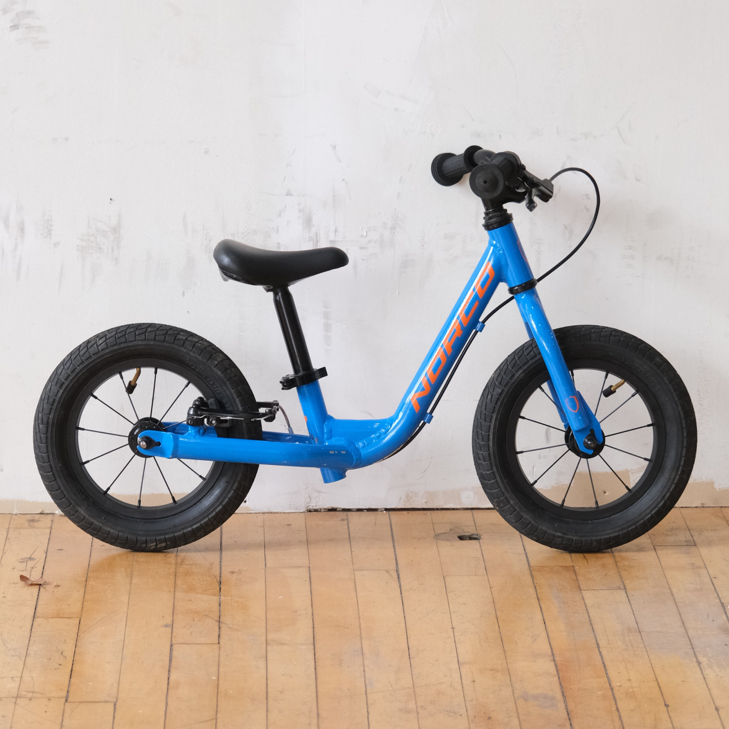 Norco Runner 12 Blue balance bike side view