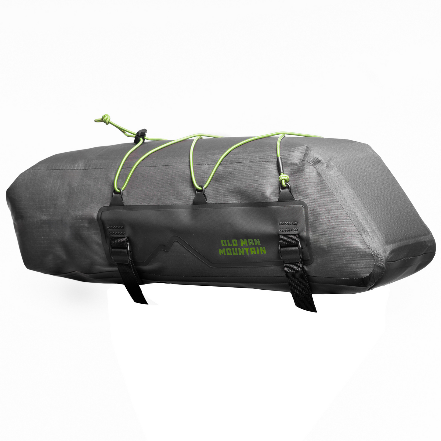 Old Man Mountain Atlas Rack Pack Side View with straps