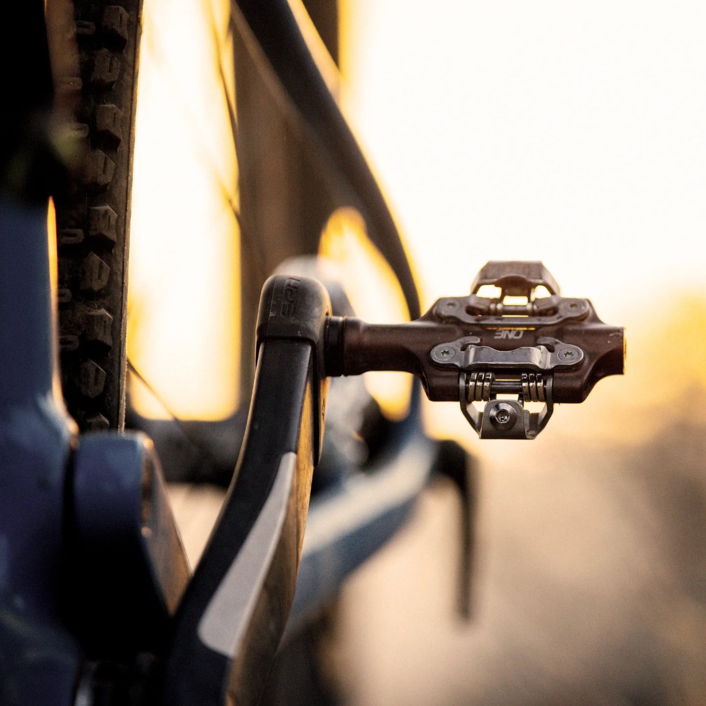 OneUp XC Clip Pedal installed on a bike