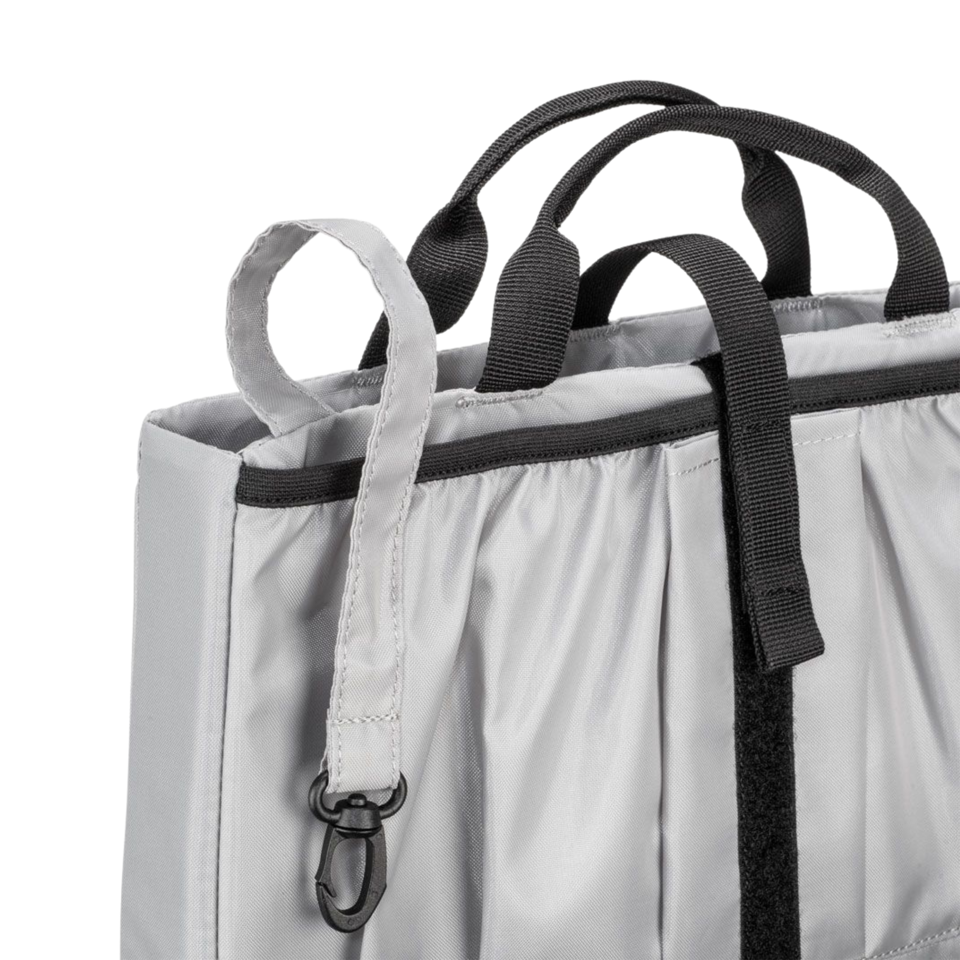 Ortlieb F3906 pannier organizer with laptop compartment top zipper view