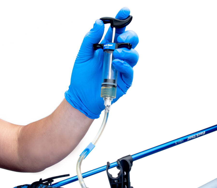 Park Tool MG-3 gloves used for bike maintenance