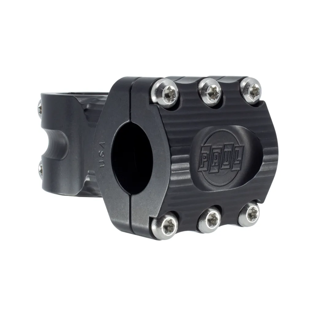 Paul Components Boxcar stem black faceplate detail