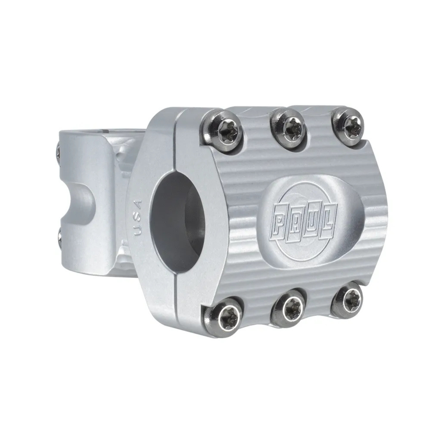 Paul Components Boxcar stem silver faceplate detail