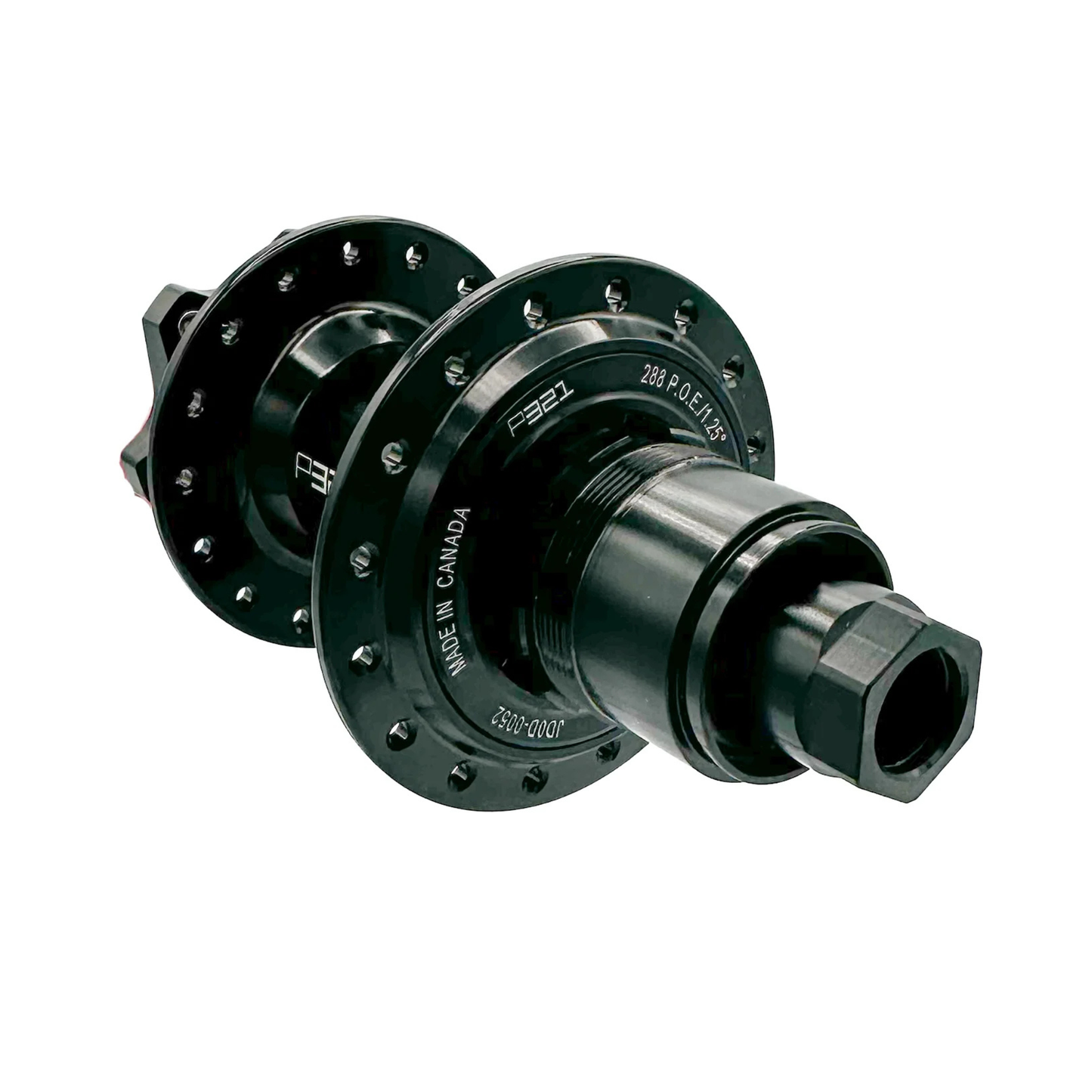 Project 321 G3 rear hub 12x142 free hub body side close up view