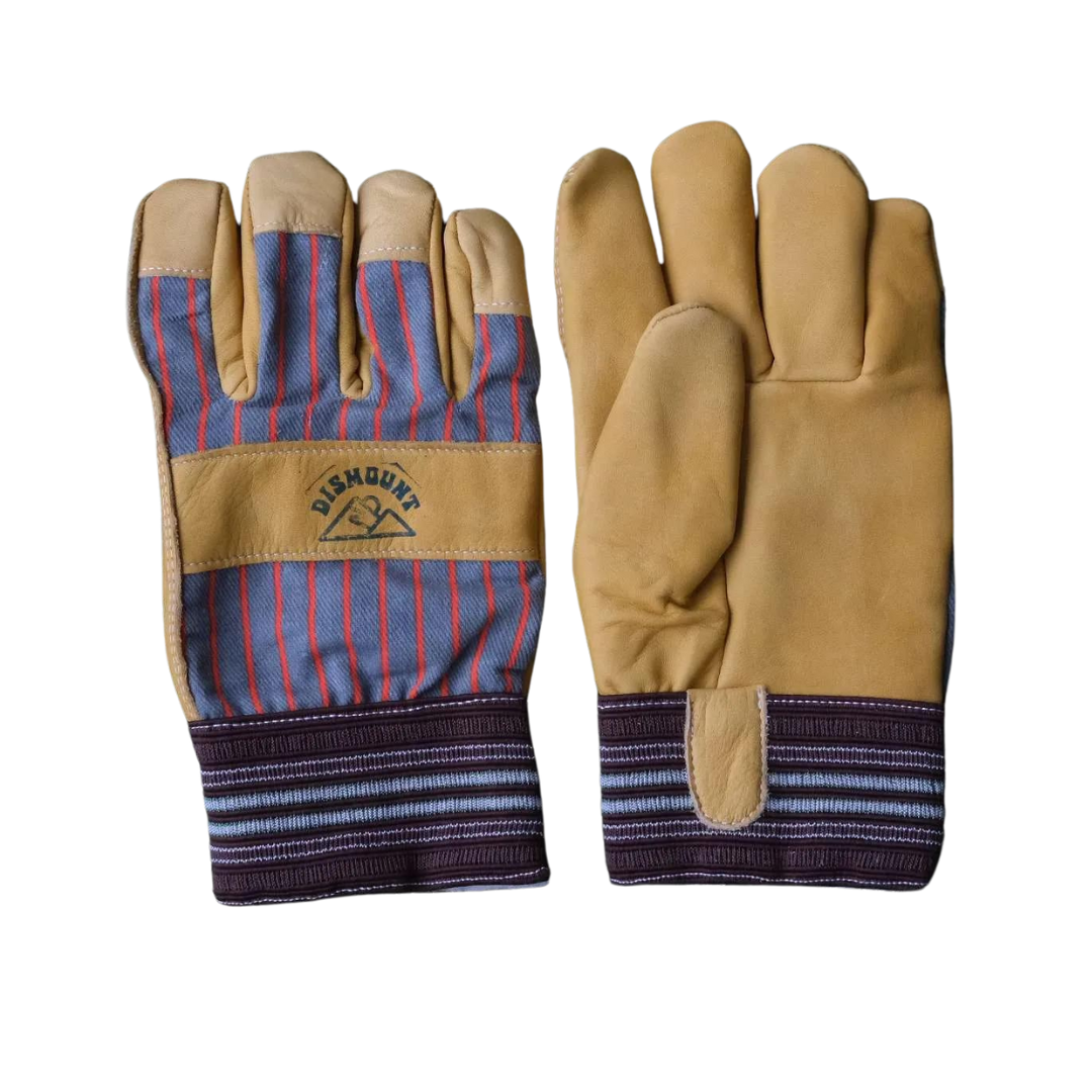 Lined online work gloves