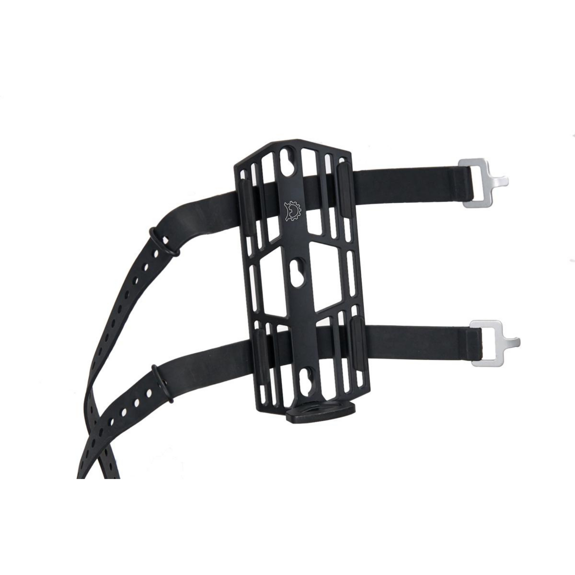 Revelate Designs Tarsier Cage front view – lightweight aluminum cargo mount