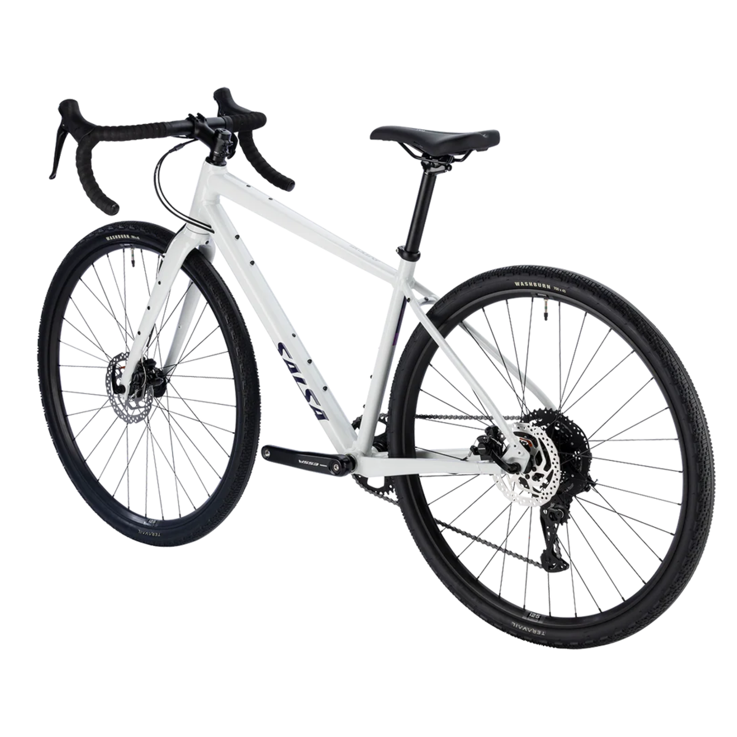 Salsa Journeyer ESSA 1x8 in Vapor Gray back view