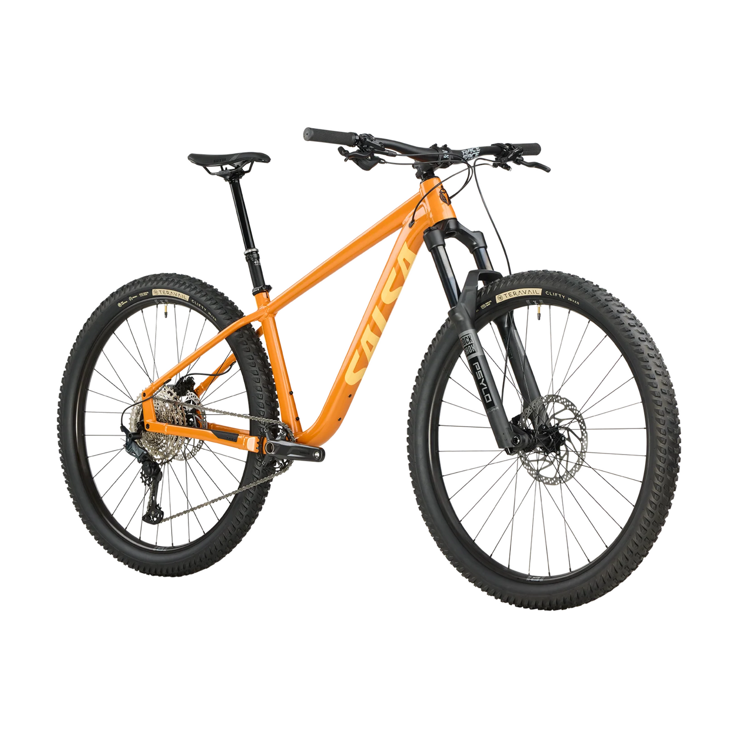 2025 Salsa Timberjack SLX 29 aluminum hardtail front angle profile