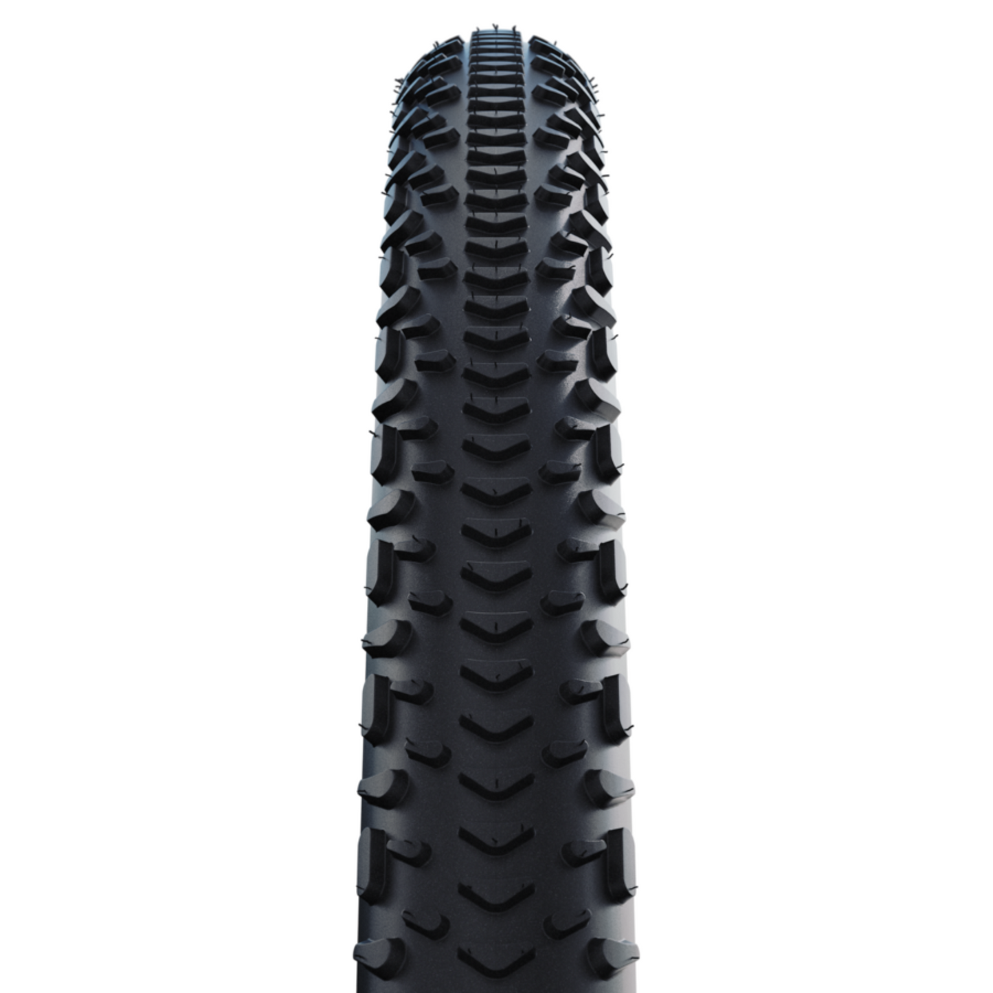 Schwalbe G‑One RX Pro gravel tire with aggressive tread detail