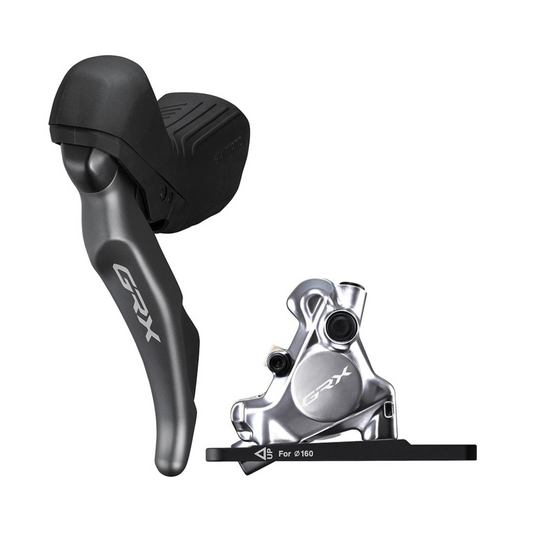 Shimano GRX RX820 hydraulic disc brake lever caliper kit front