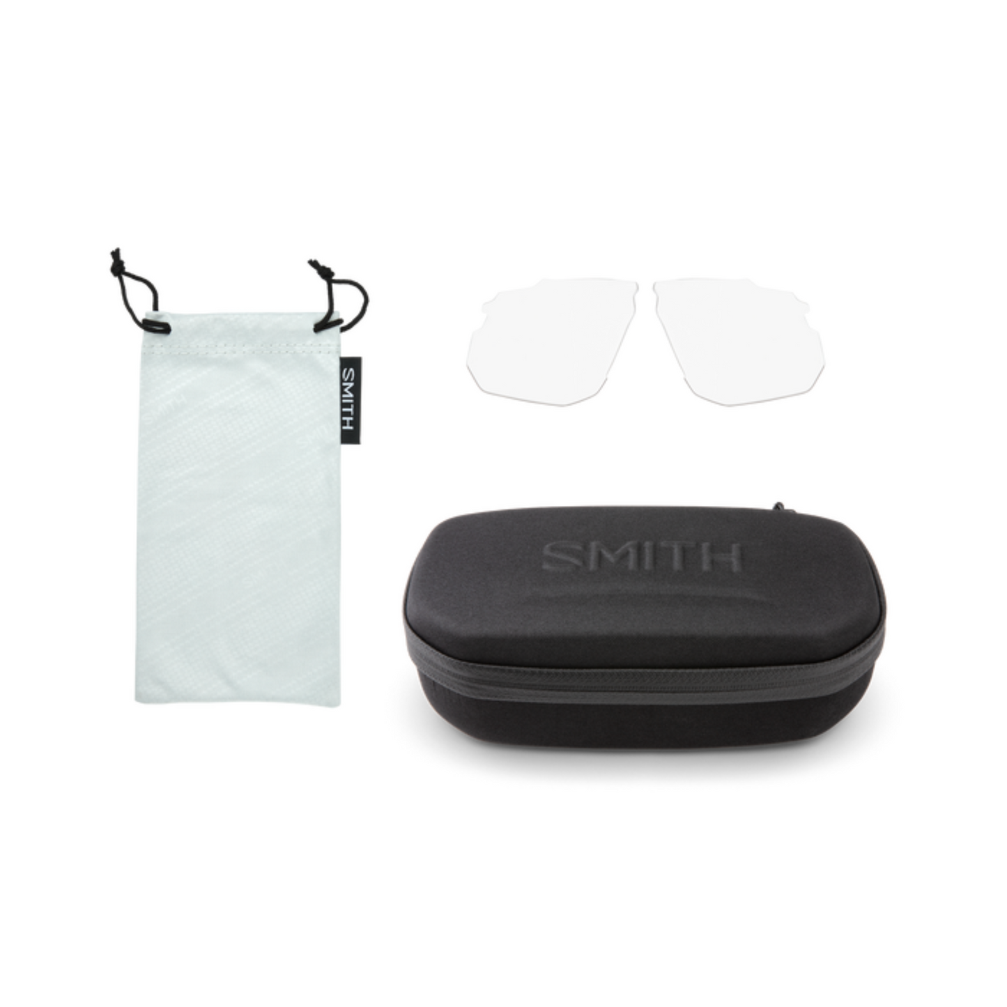 Smith Motive accessories that come with purchase.