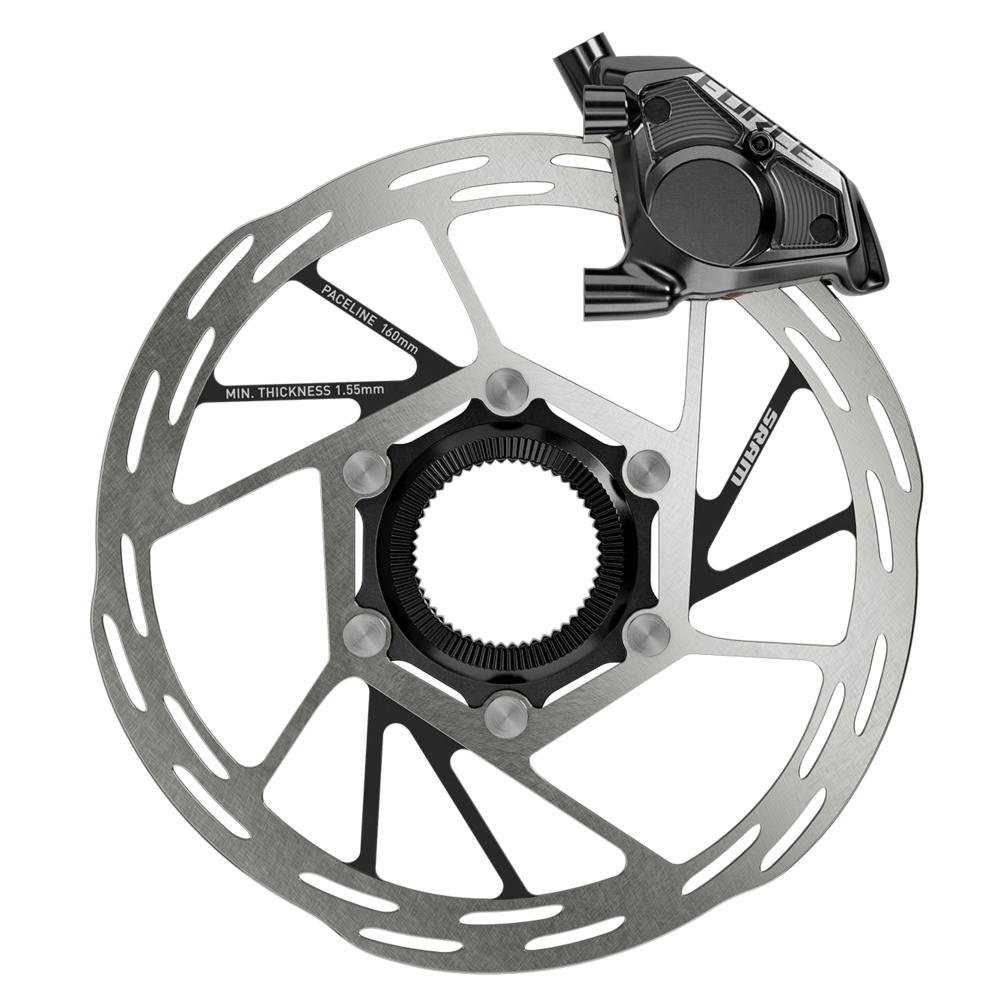 SRAM eTap AXS Wireless Blip with a brake rotor