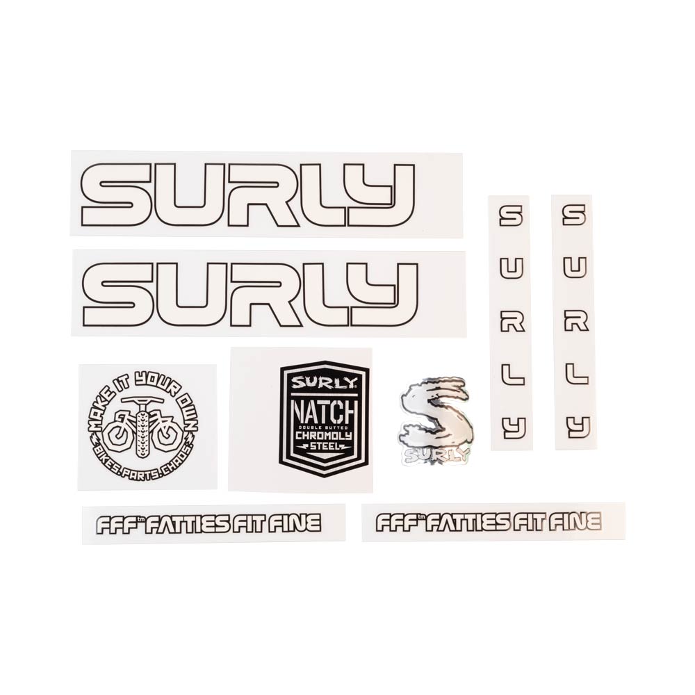 Surly Intergalactic Decal Set Dismount Toronto