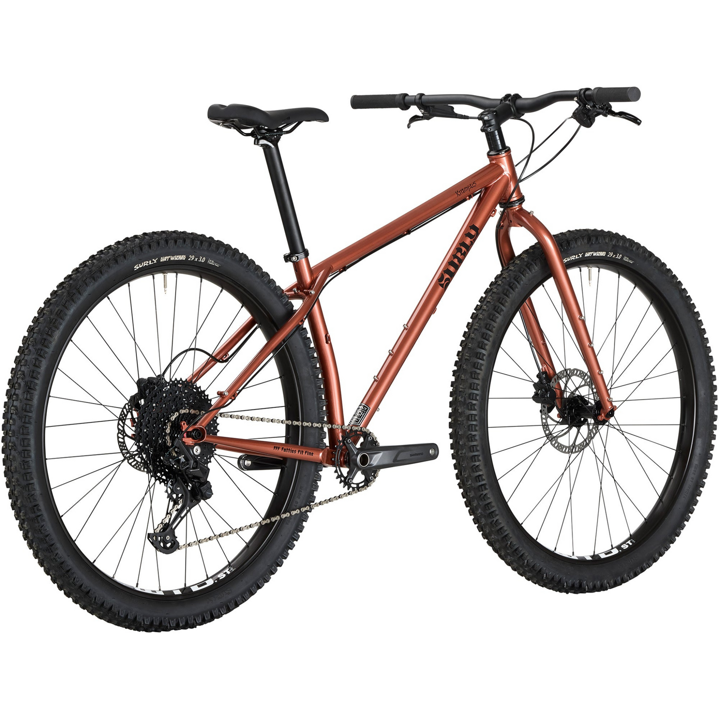 Surly Krampus Rigid in Chester Copperpot Side Angle Profile