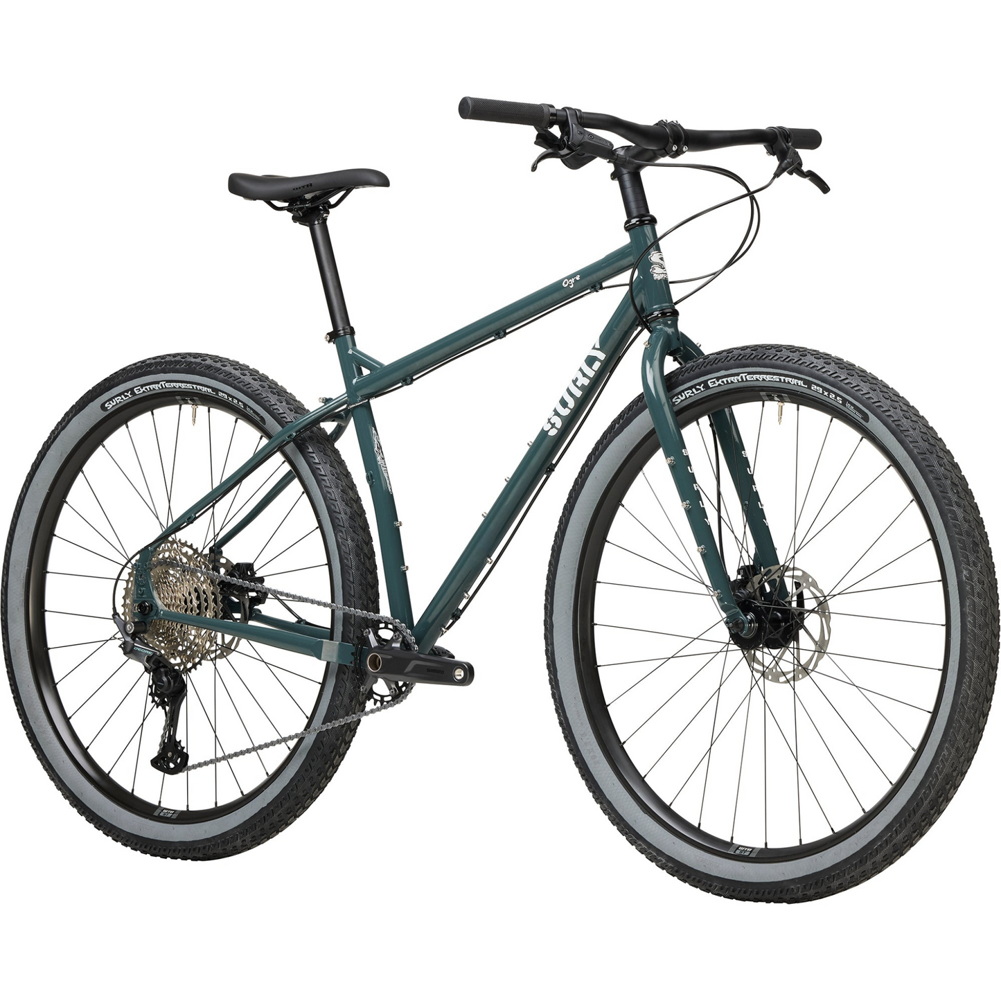 Surly Ogre in Orlok's Shadow Colour, front angled profile