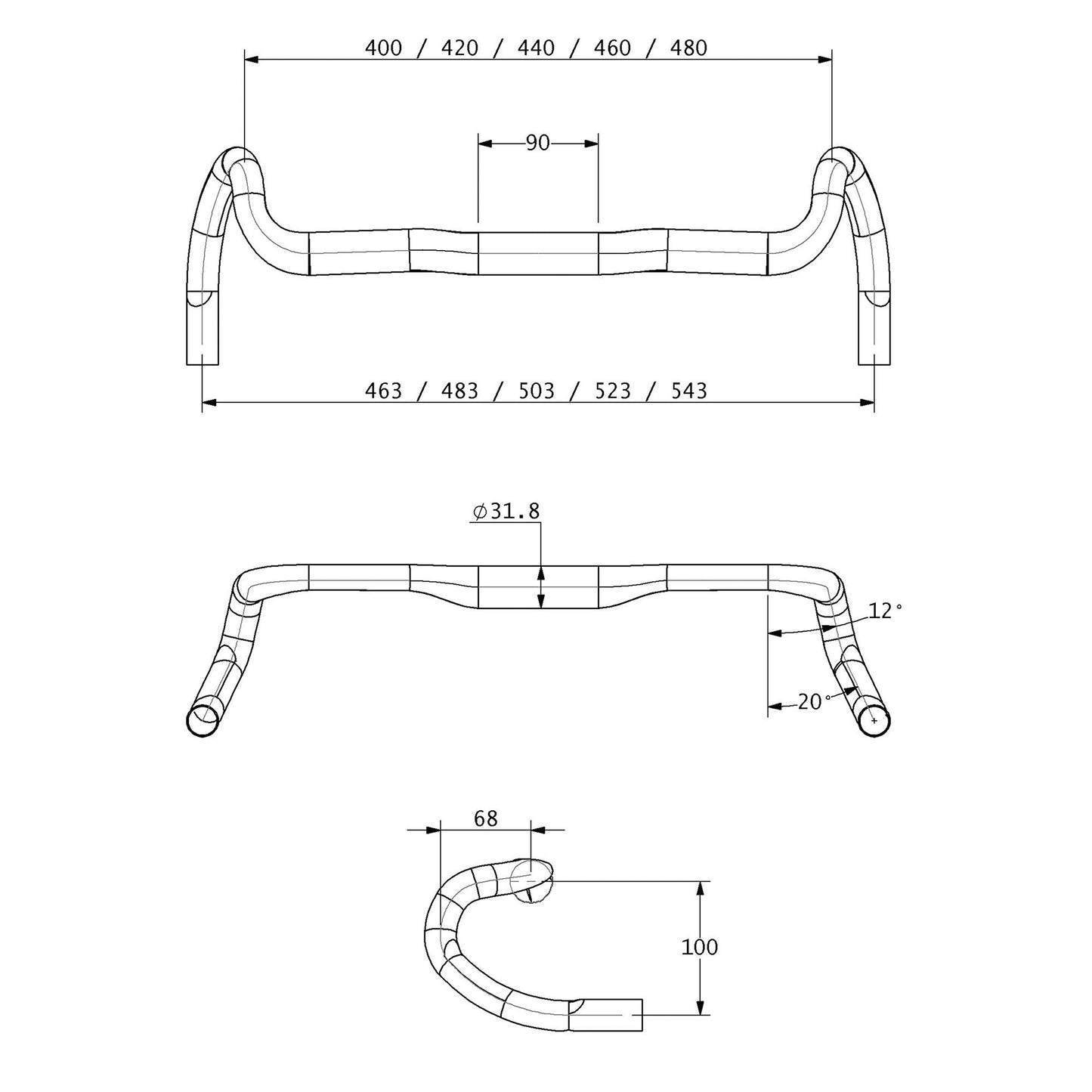 Feldspar Carbon Drop Bar