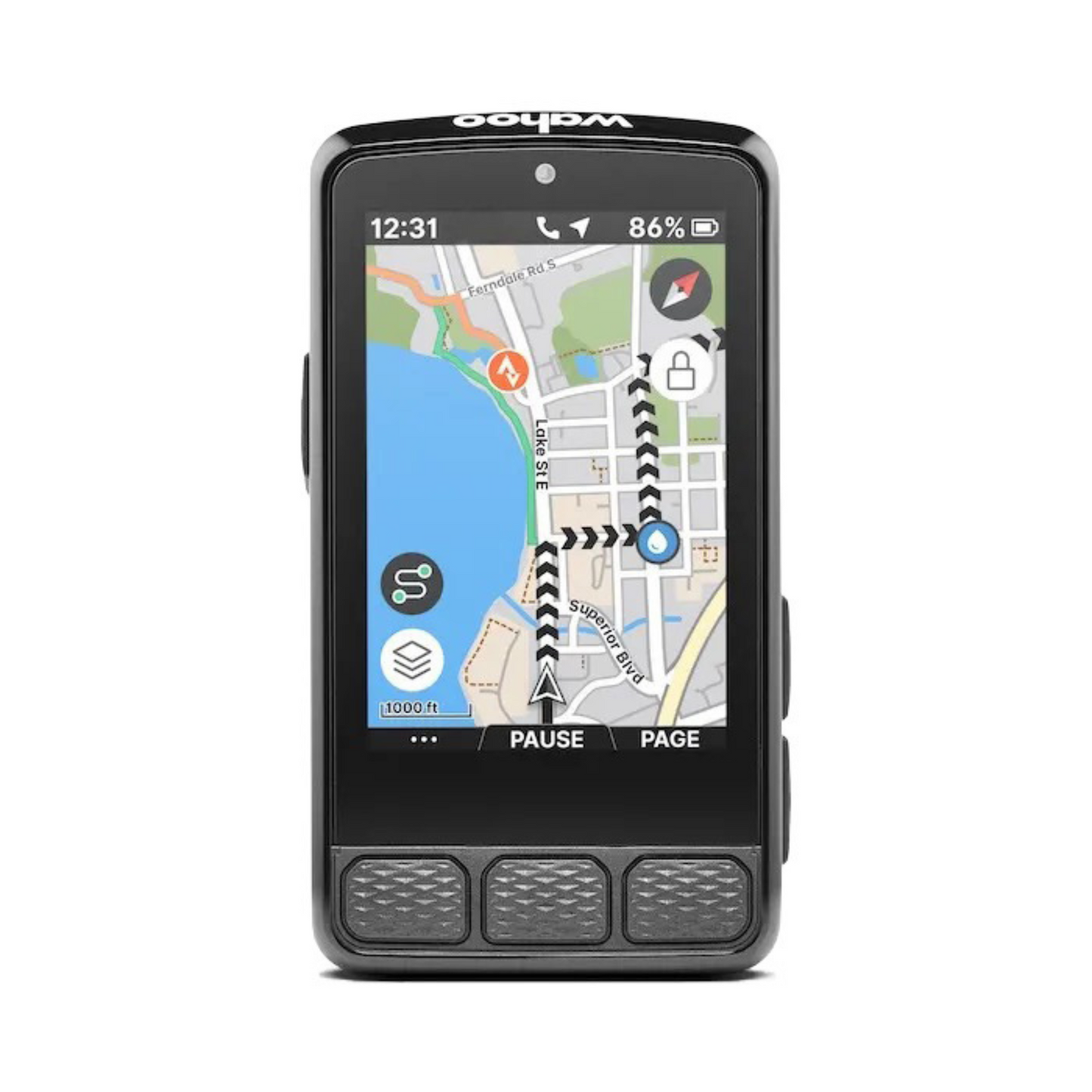 Wahoo ELEMNT ROAM 3 GPS Bike Computer with 2.8-inch touchscreen