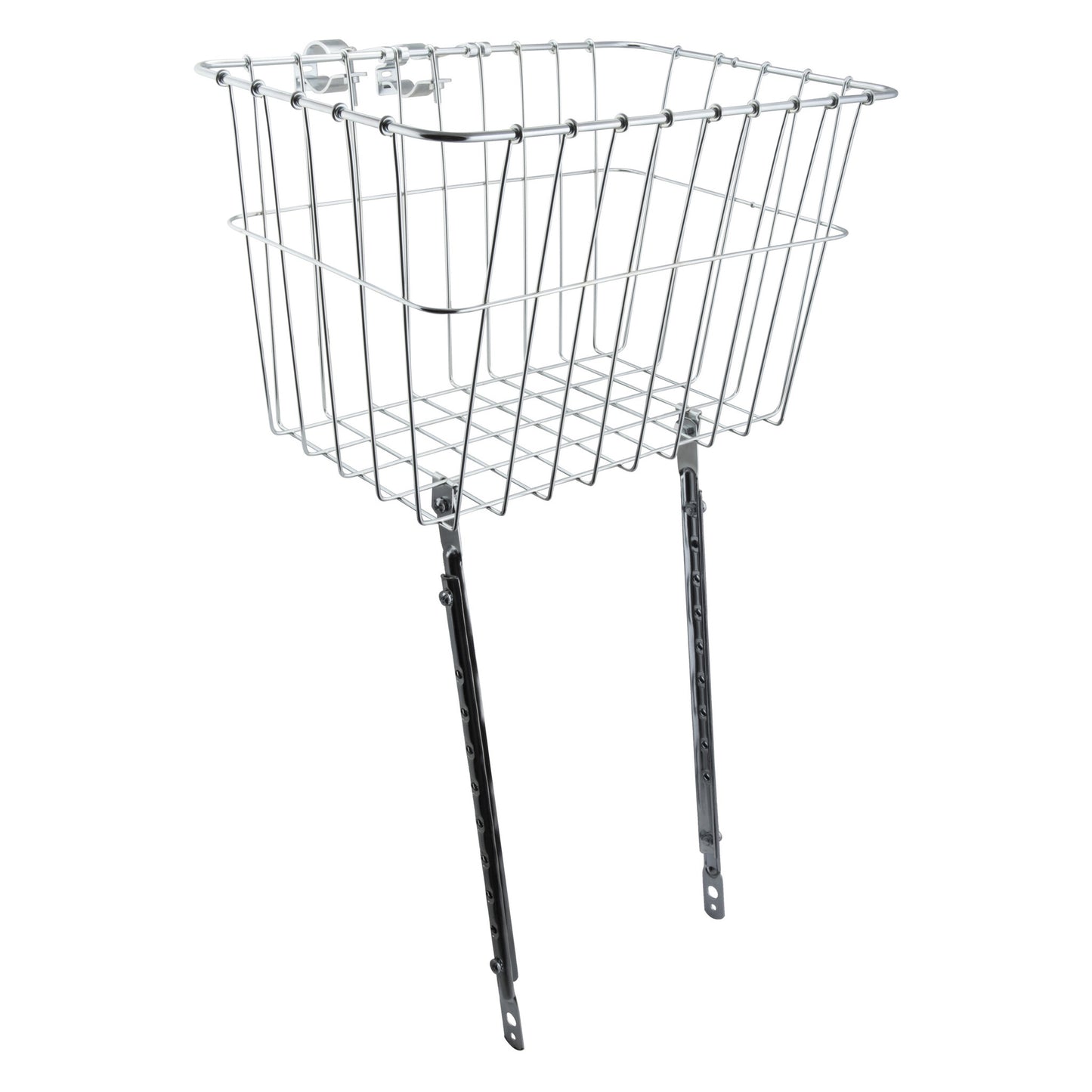 Wald 1352 front basket chrome, full basket close up view