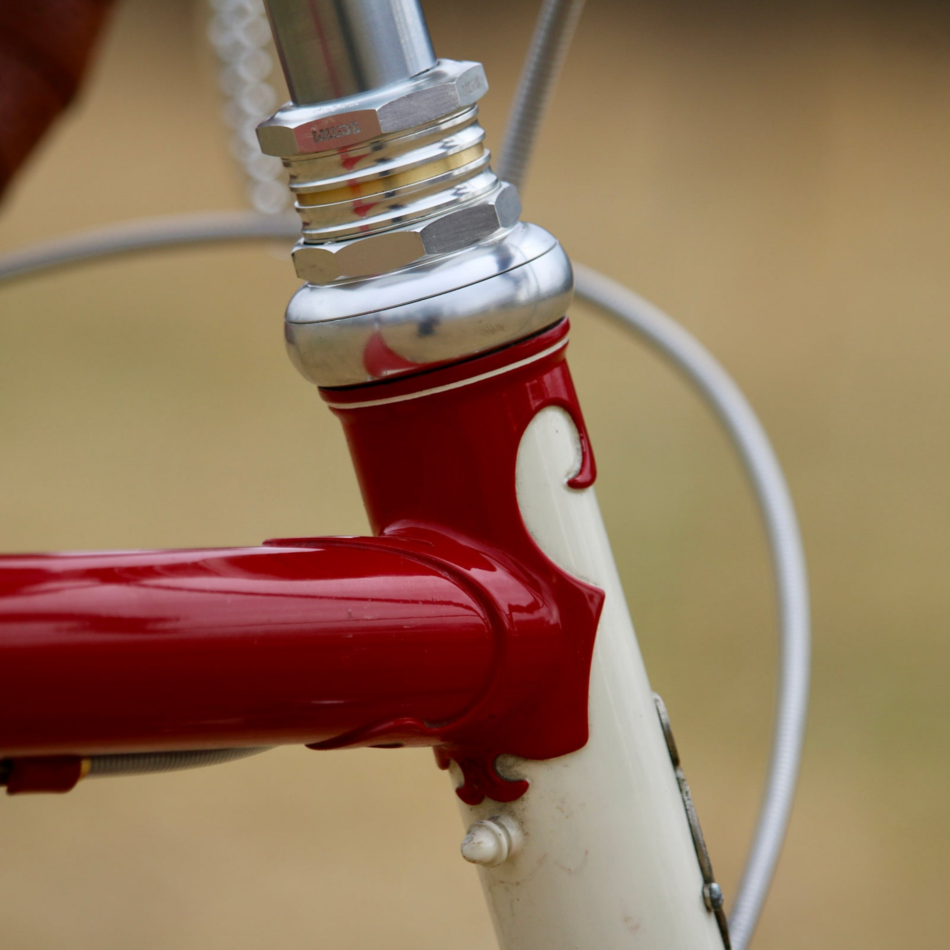 Wilde × Cane Creek 110 ZN 1″ Threaded Silver Headset installed on bike