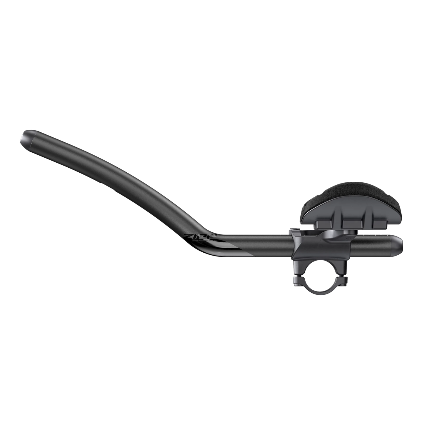 Zipp Vuka Clip with Alumina Evo Extensions 110mm rise side view