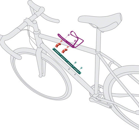 B-RAD Double Bottle Mount