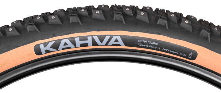 Kahva Studded Tubeless Tire 60TPI