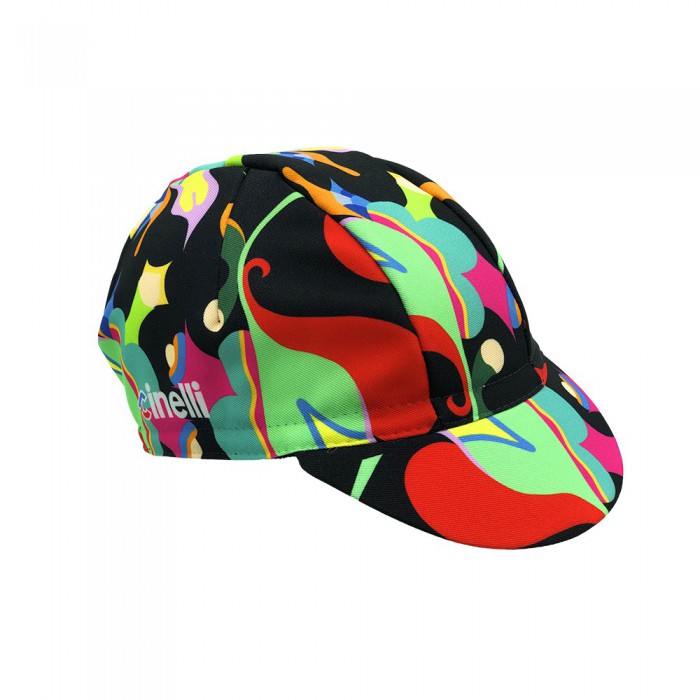 Fulvia Mendini "Pink Anemone" Cycling Cap
