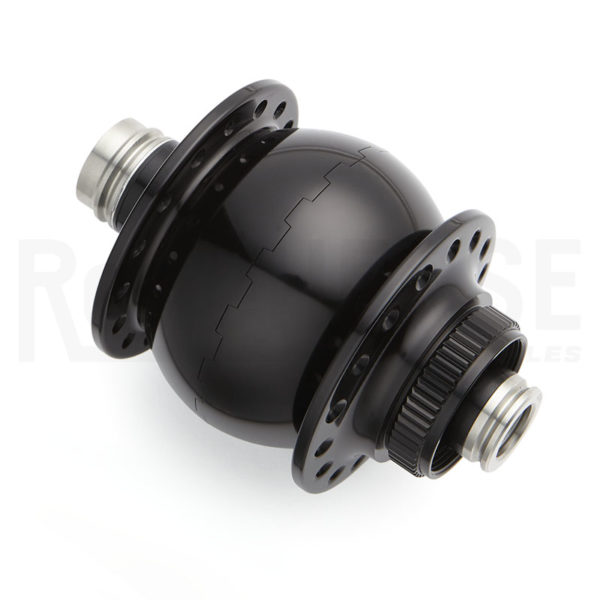 SONdelux 12 centerlock disc dynamo hub black