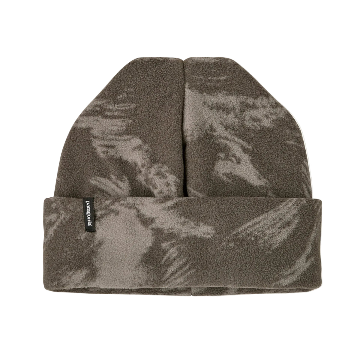 Patagonia Micro D Fleece Beanie made from 100% recycled polyester microfleece with an adjustable fold-up cuff and soft, anti-pilling finish.