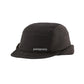 Patagonia Winter Duckbill Cap with recycled polyester ripstop crown, flip-down fleece earflaps, adjustable rear closure and crushable brim.