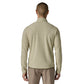 Patagonia Men's R1 Air Fleece Jacket in Pelican with full-length front zipper, zigzag-knit recycled polyester fleece, zippered chest pocket and two front pockets.